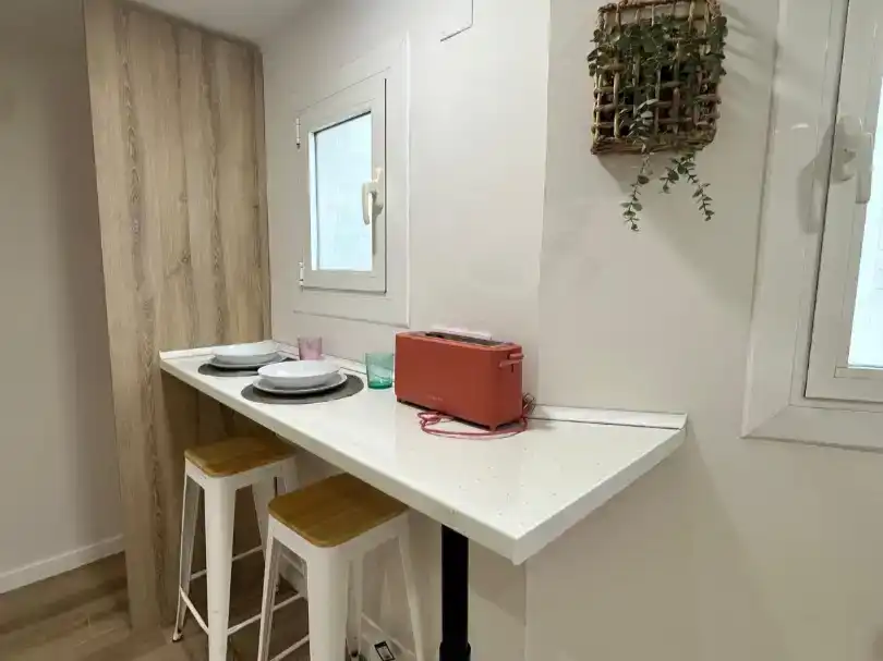 Kitchen of Flat for share in Castellón de la Plana / Castelló de la Plana  with Furnished