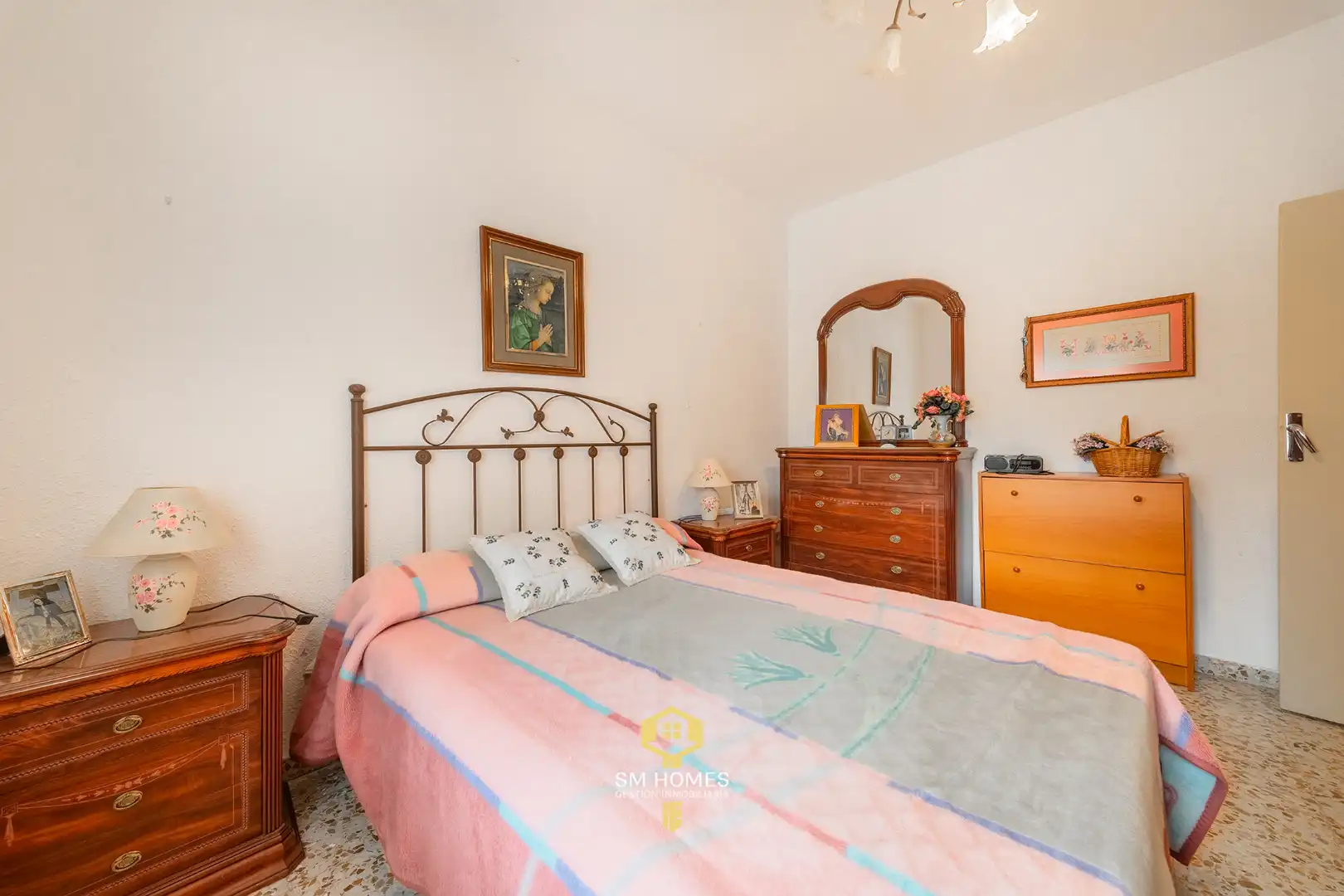 Dormitori de Casa adosada en venda en Mejorada del Campo amb Calefacció, Jardí privat i Terrassa