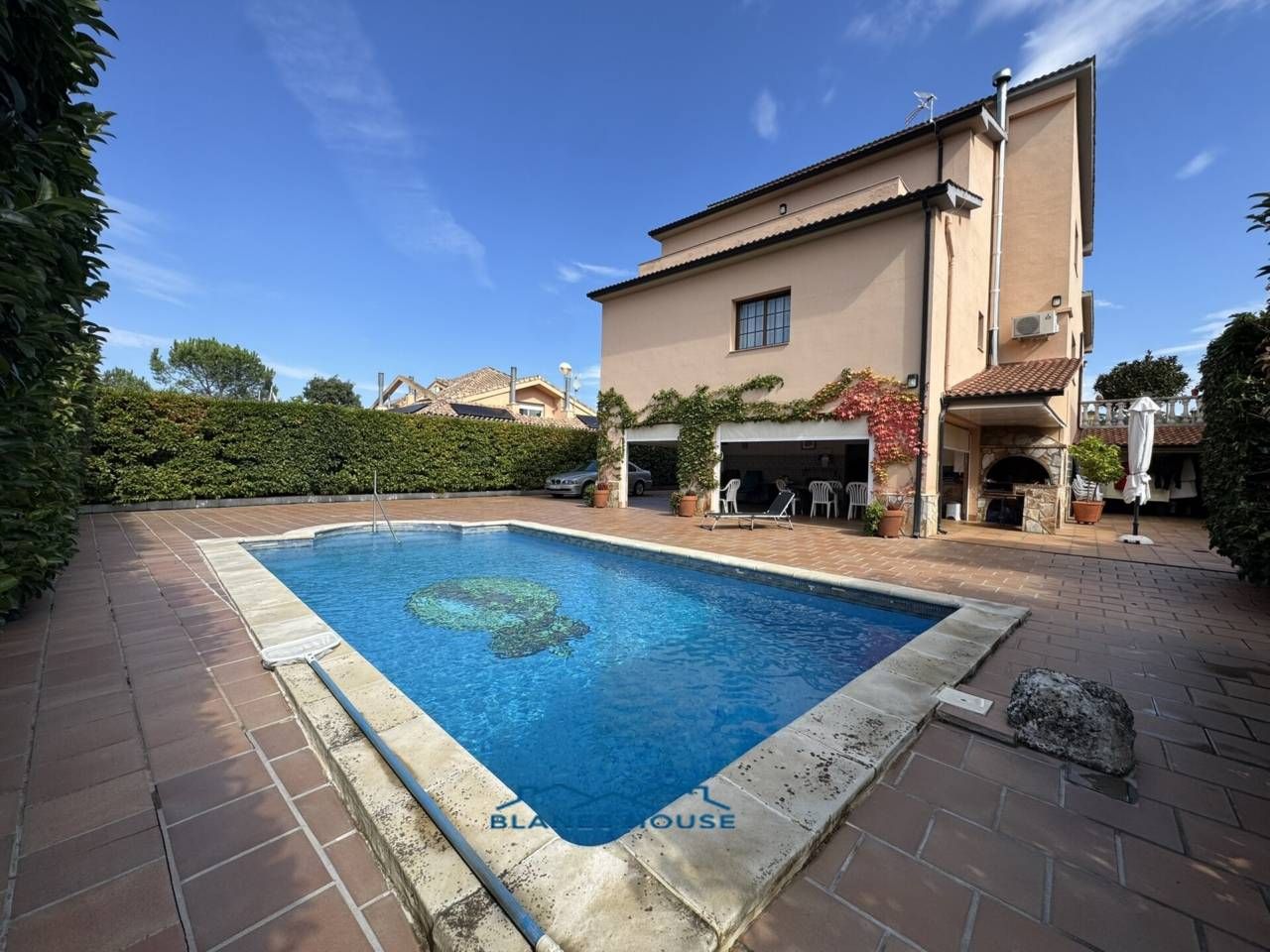 Piscina de Casa o chalet en venta en Fogars de la Selva con Aire acondicionado, Calefacción y Jardín privado