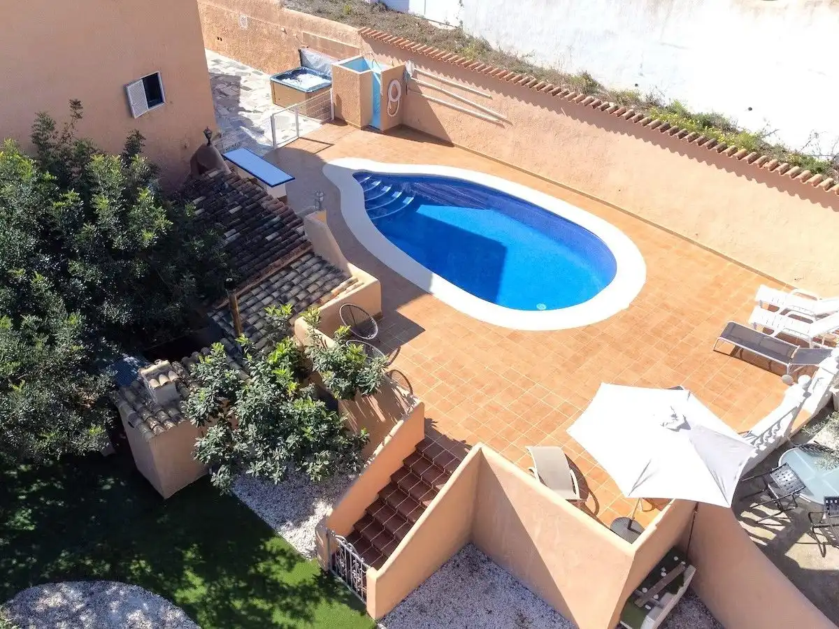 Swimming pool of Houses for rent in Benissa  with Air Conditioner, Terrace and Swimming Pool