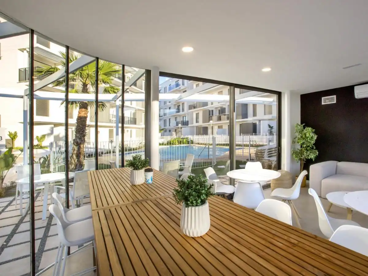 Terrace of Apartments for rent in Dénia  with Air Conditioner, Heating and Terrace