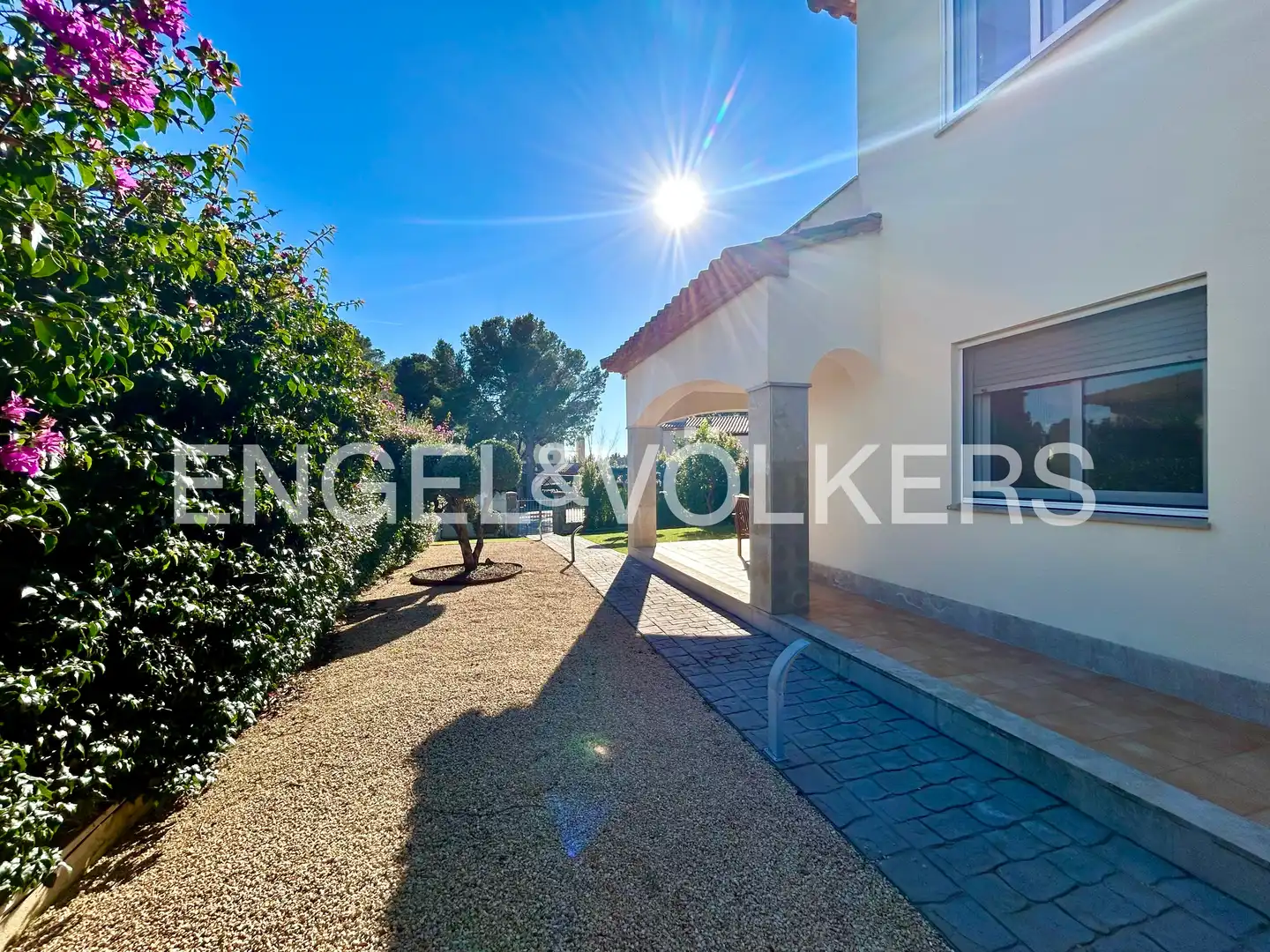 Exterior view of Detached homes for sale in Mont-roig del Camp  with Air Conditioner, Heating and Private garden