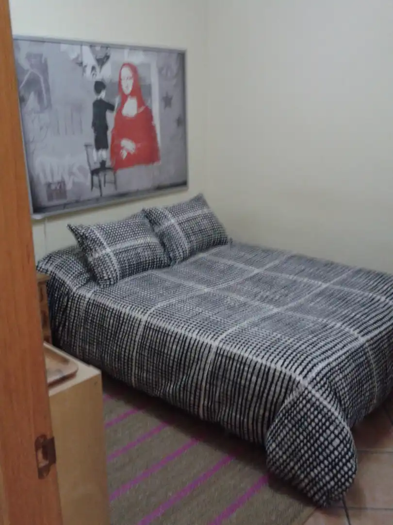 Dormitori de Apartament de lloguer en Málaga amb Aire condicionat, Calefacció i Moblat