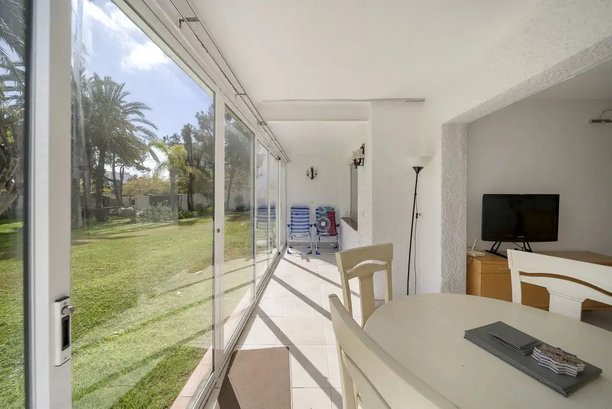 Garden of Ground floor for sale in Benalmádena  with Air Conditioner and Community pool