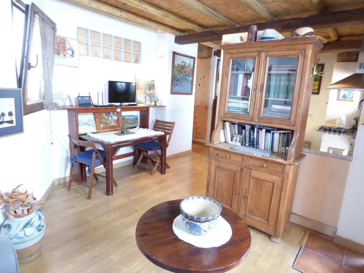 Sala de estar de Casa o chalet en venta en Canillas de Aceituno con Aire acondicionado, Terraza y Amueblado