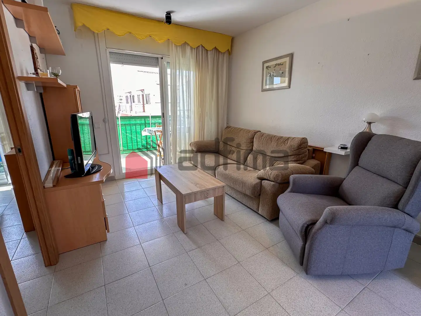 Sala d'estar de Apartament en venda en Altafulla amb Moblat i Balcó