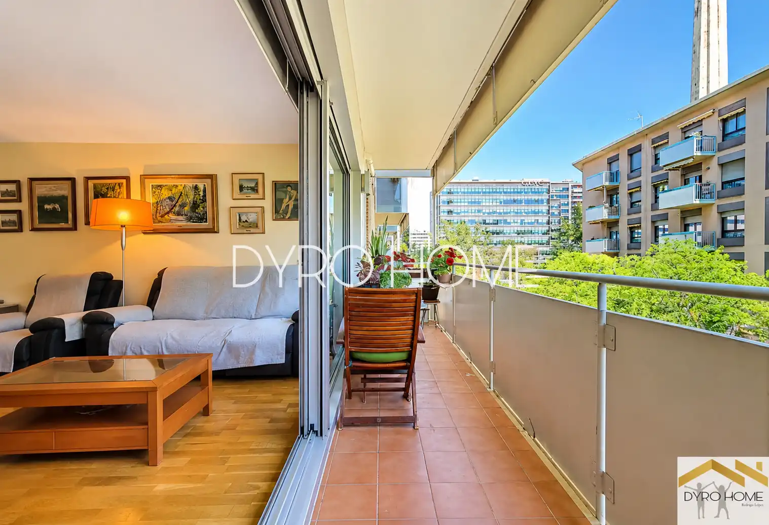 Terrasse von Wohnung zum Verkauf in Barcelona mit Heizung und Terrasse