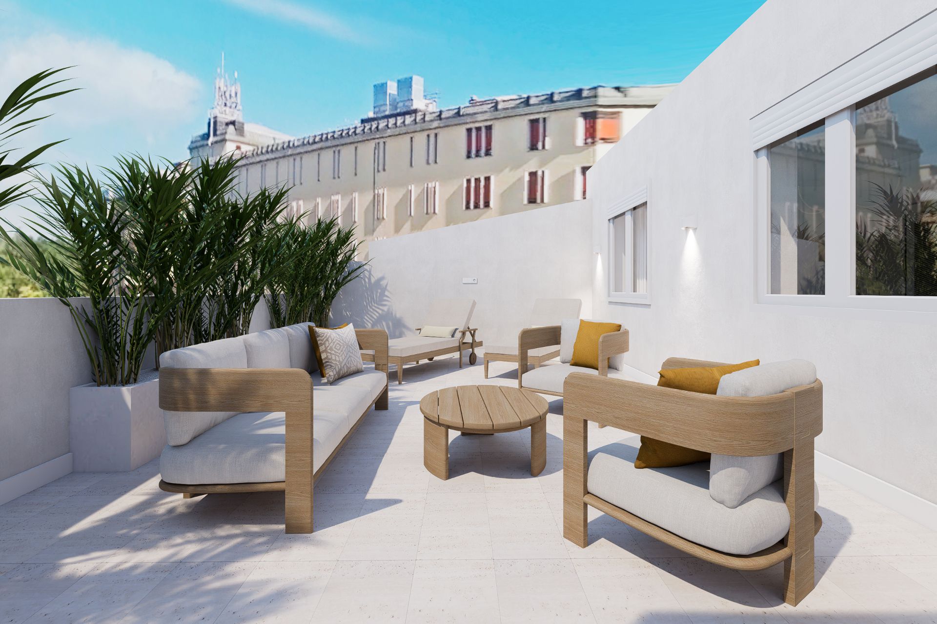 Terrace of Attic for sale in  Madrid Capital  with Air Conditioner, Heating and Terrace