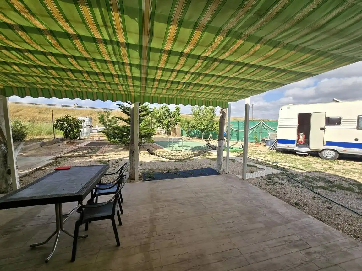 Terraza de Finca rústica en venta en Cartagena con Jardín privado y Amueblado