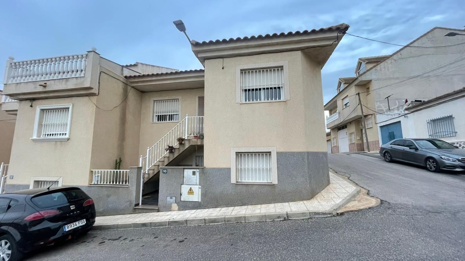 Exterior view of Single-family semi-detached for sale in Fuente Álamo de Murcia