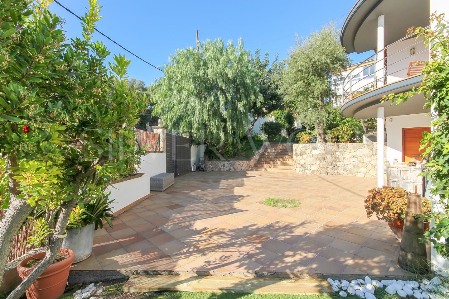 Garden of House or chalet for sale in Castelldefels  with Air Conditioner, Heating and Private garden