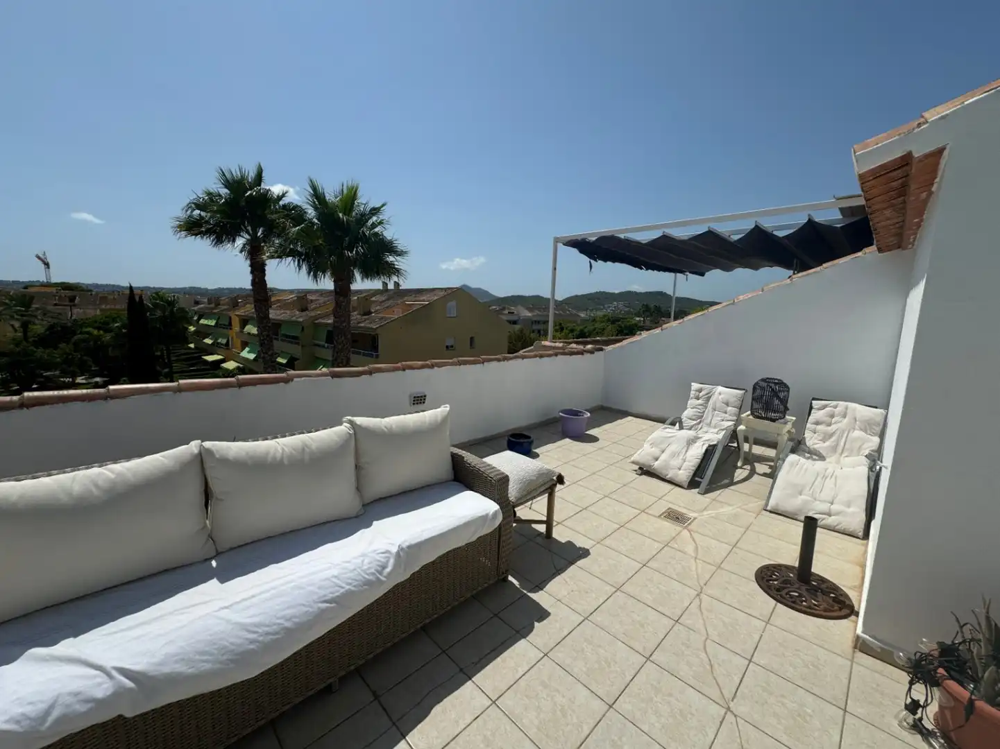 Terrace of Duplexes for sale in Jávea / Xàbia  with Air Conditioner, Terrace and Furnished