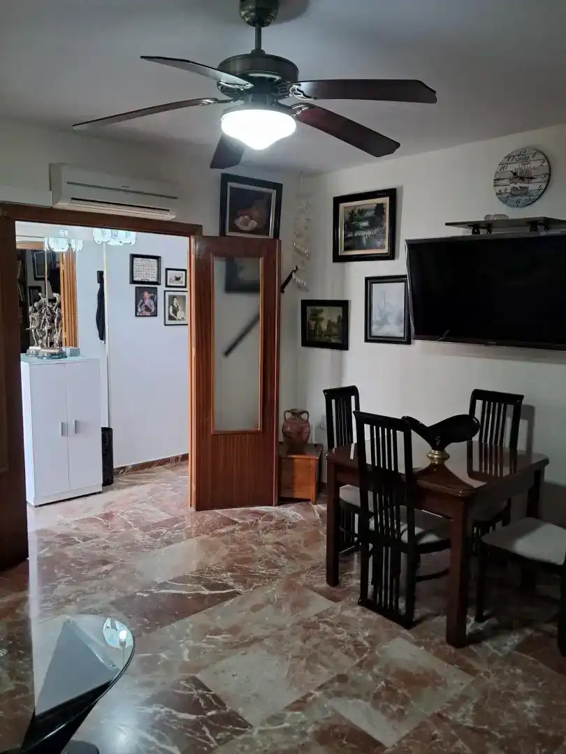 Wohnzimmer von Maisonette zur Miete in Sanlúcar de Barrameda mit Klimaanlage und Möbliert