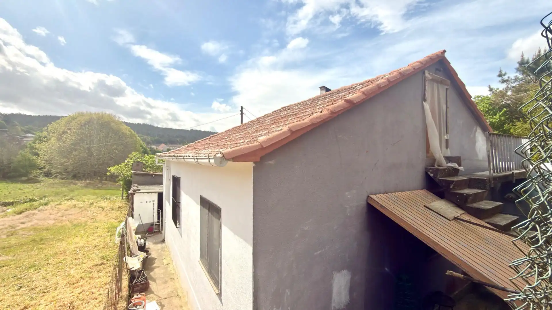 Vista exterior de Casa o chalet en venta en Cortegada con Jardín privado, Terraza y Trastero