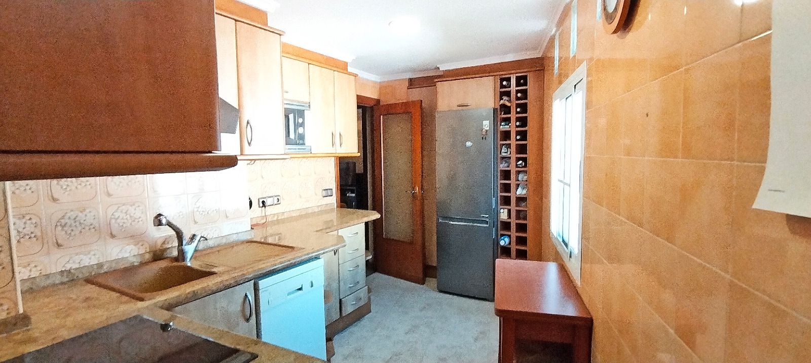 Kitchen of Flat for sale in Castellón de la Plana / Castelló de la Plana  with Air Conditioner, Heating and Furnished