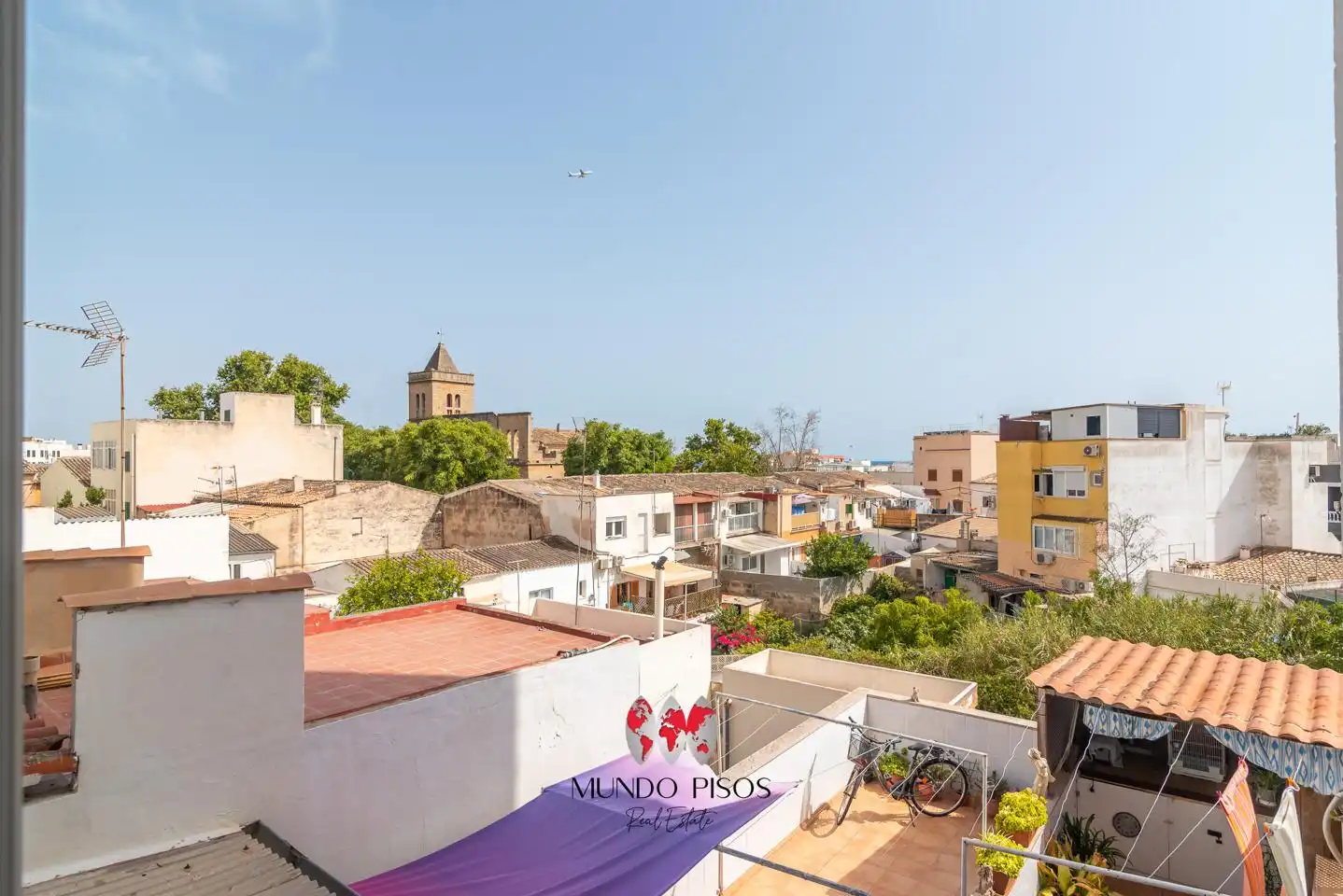 Vista exterior de Pis en venda en  Palma de Mallorca amb Aire condicionat, Calefacció i Balcó