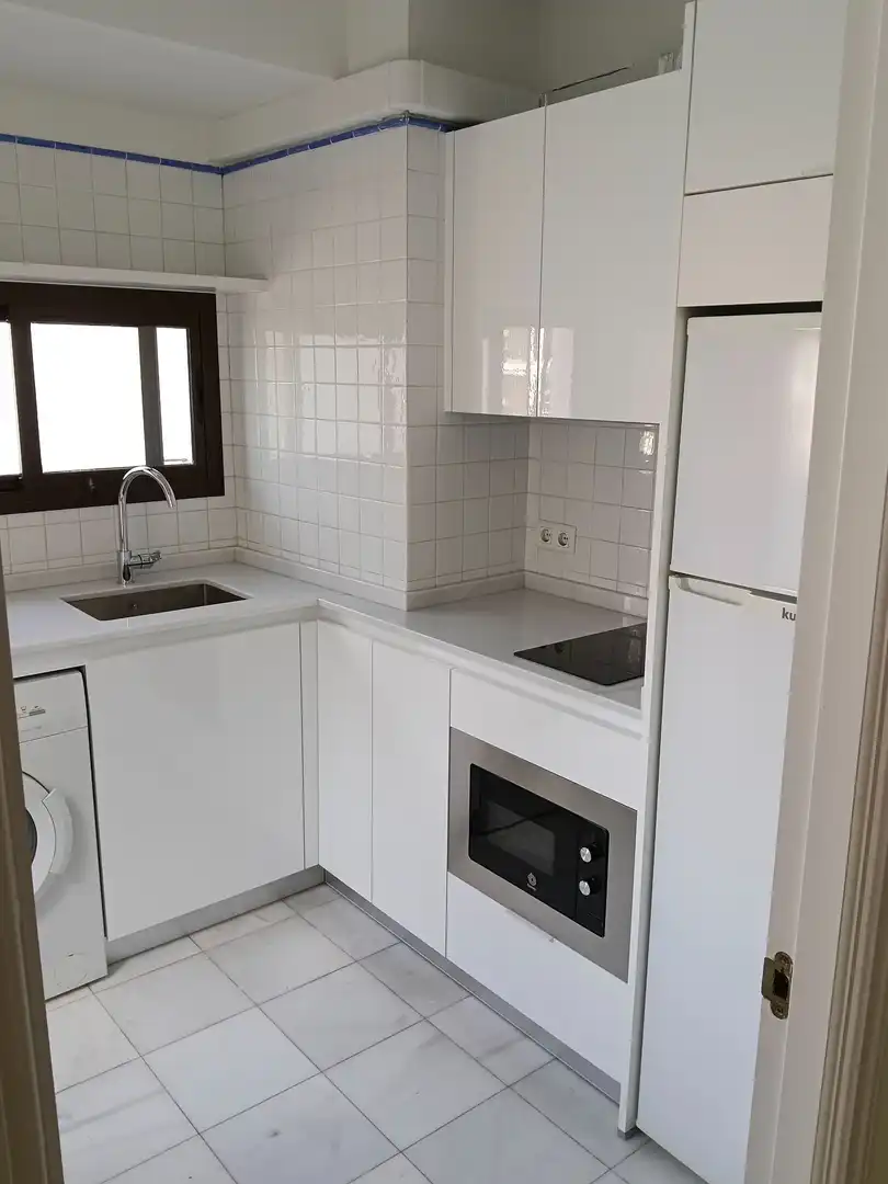 Cocina de Ático de alquiler en Málaga con Aire acondicionado y Terraza