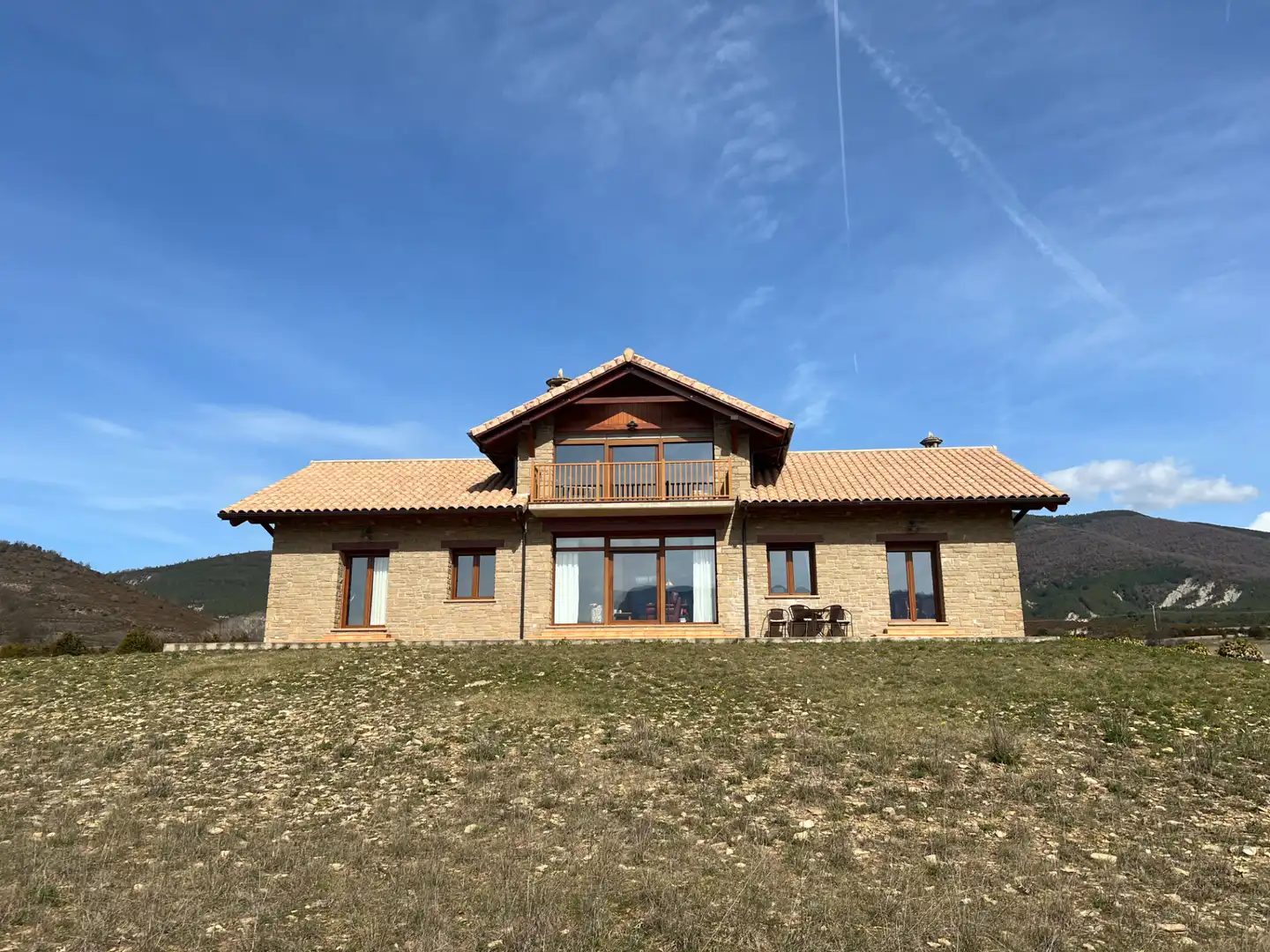 Vista exterior de Casa o chalet en venta en Jaca con Calefacción, Trastero y Balcón