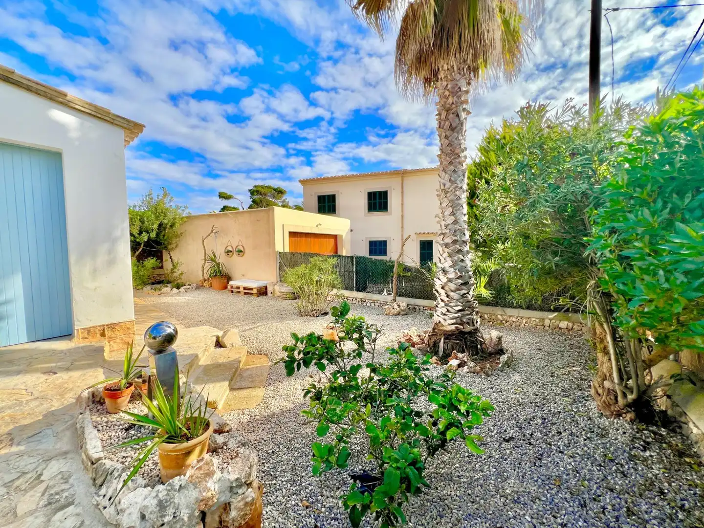 Vista exterior de Casa o chalet de alquiler en Santanyí con Aire acondicionado, Calefacción y Jardín privado