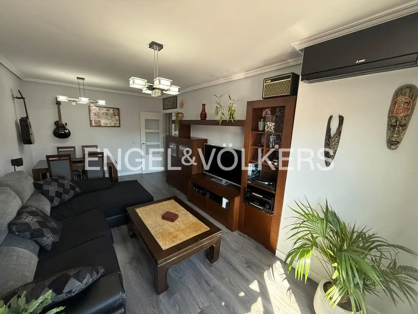 Sala de estar de Piso en venta en Madrid con Aire acondicionado, Calefacción y Parquet