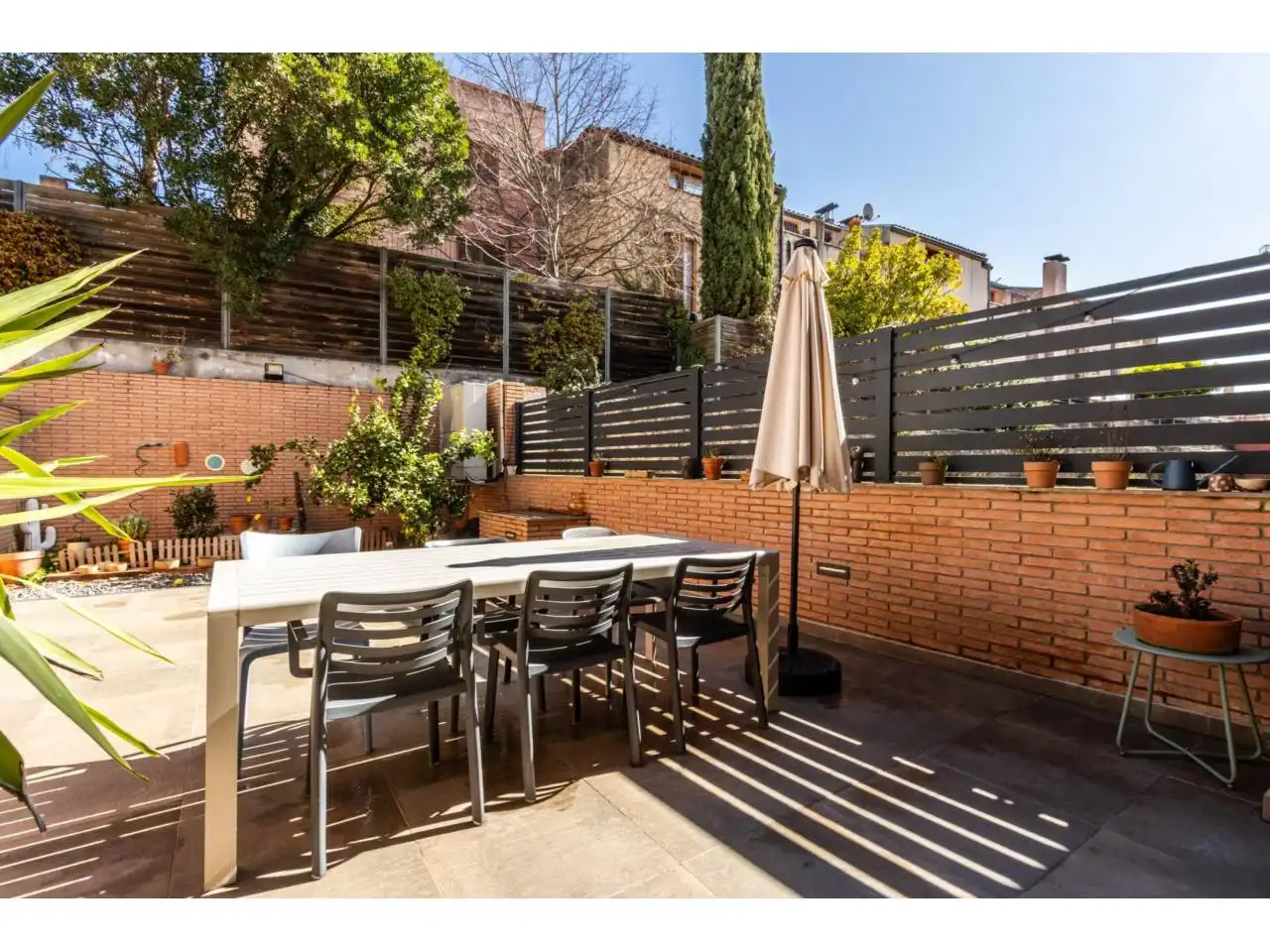 Terrace of Detached homes for sale in Sant Llorenç Savall  with Air Conditioner