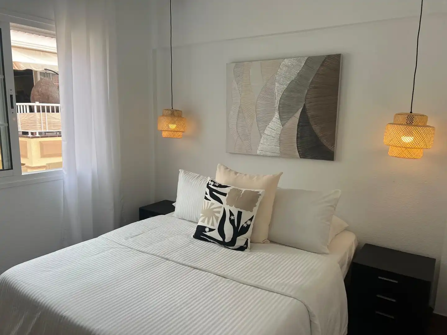 Bedroom of Flat for rent in Arona  with Terrace, Furnished and Balcony