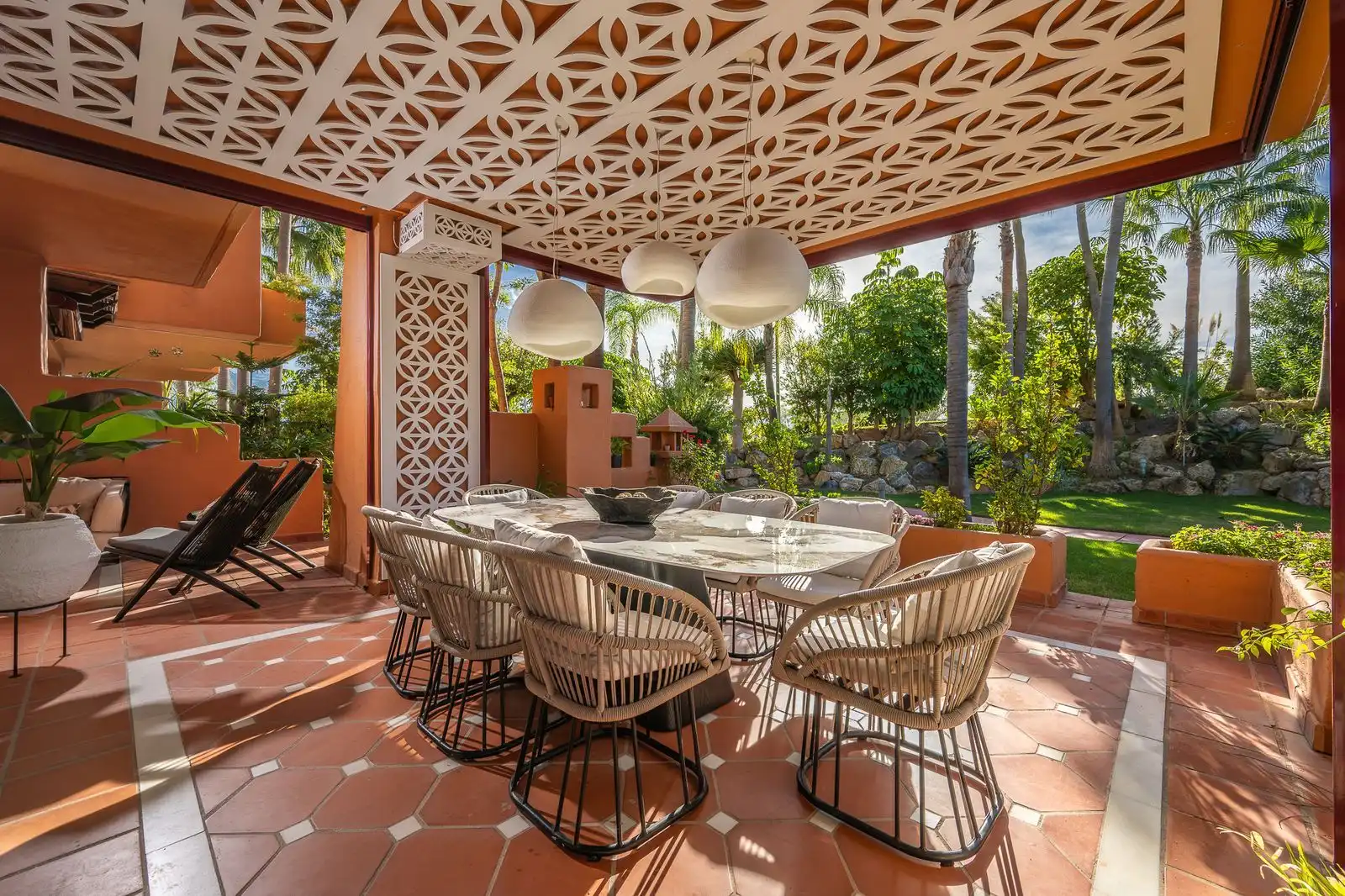 Terrassa de Apartament en venda en Marbella amb Aire condicionat, Terrassa i Traster