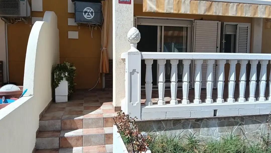 Terrasse von Wohnungen zum Verkauf in Xeraco mit Klimaanlage, Privatgarten und Terrasse