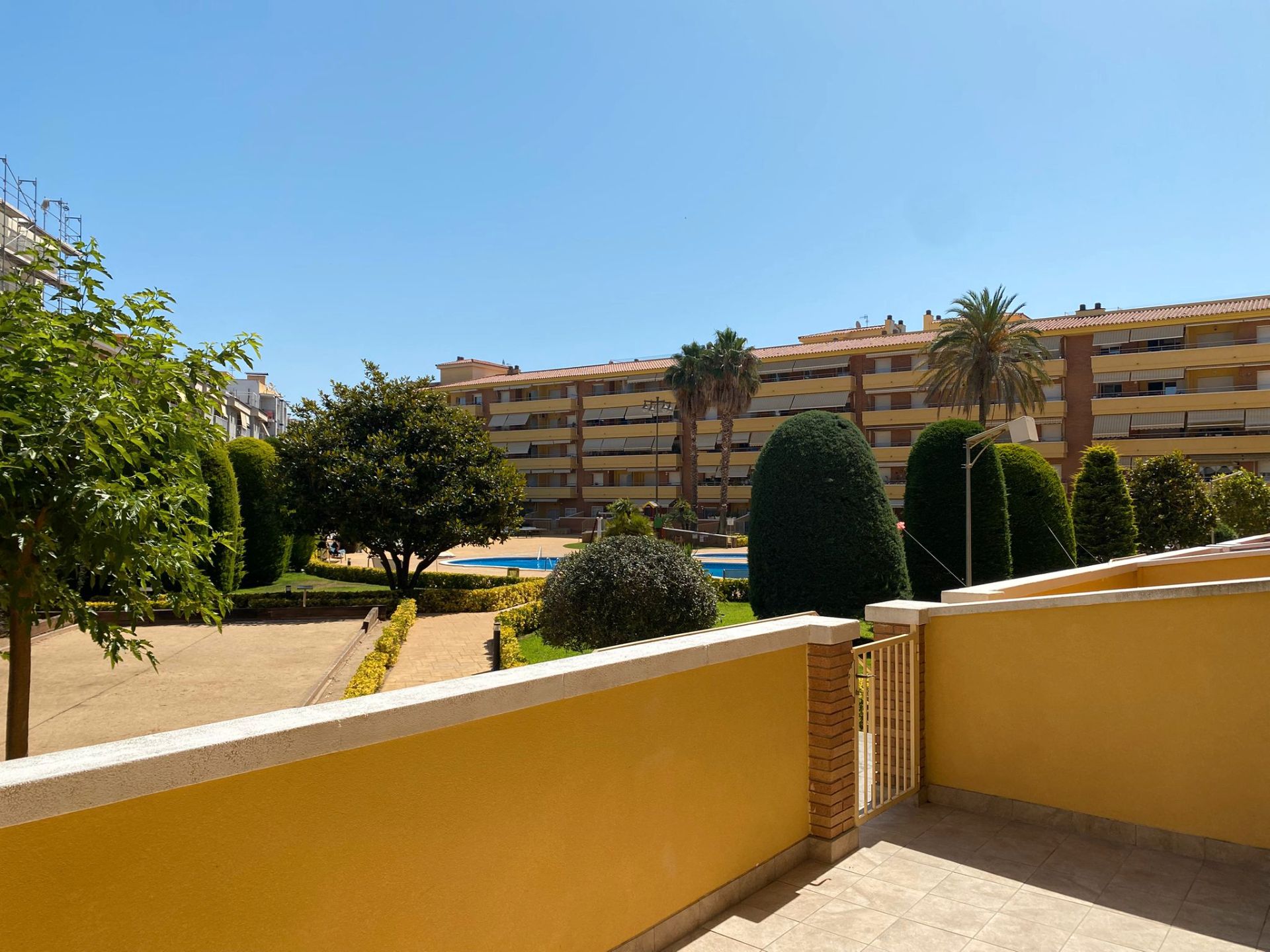 Exterior view of Flat for sale in Blanes  with Heating, Terrace and Furnished