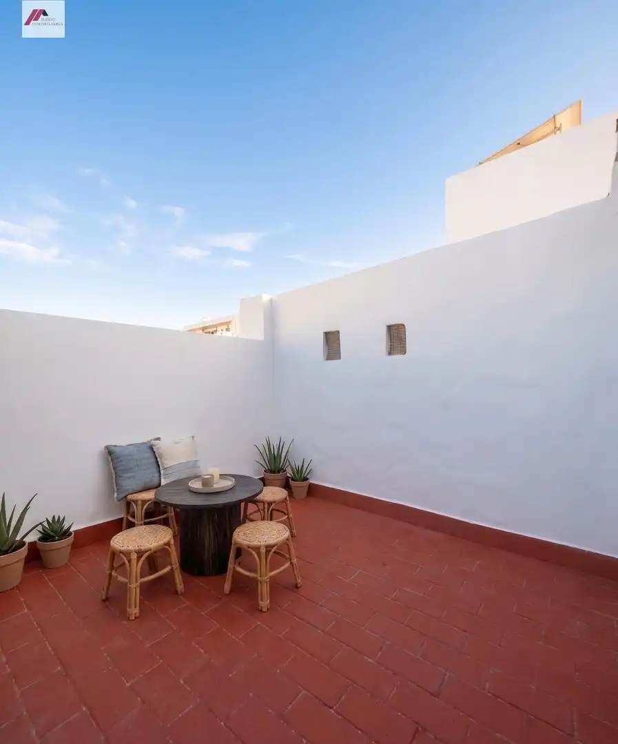 Terrassa de Apartament en venda en El Puerto de Santa María amb Moblat