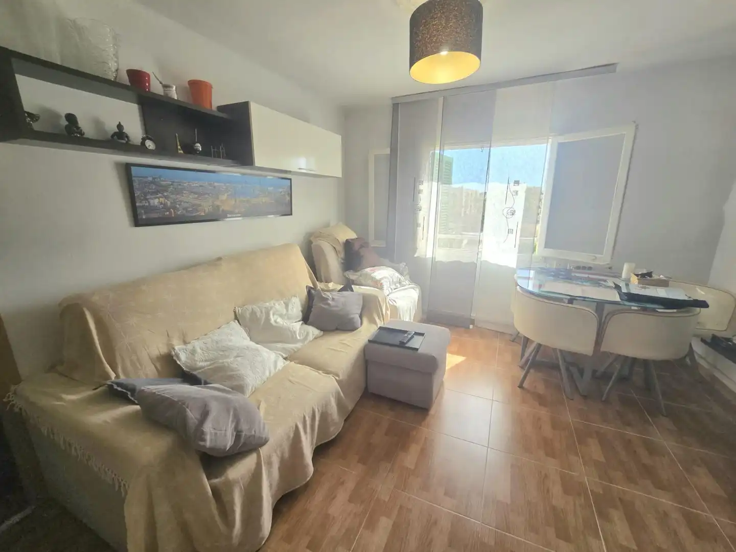 Sala de estar de Piso en venta en  Palma de Mallorca con Aire acondicionado, Calefacción y Amueblado