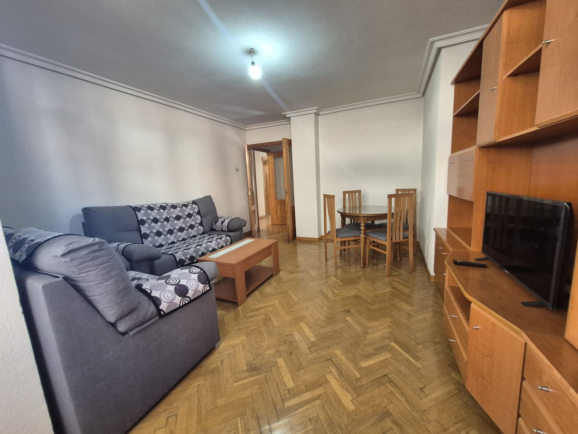 Living room of Flat for sale in Ávila Capital  with Heating and Furnished