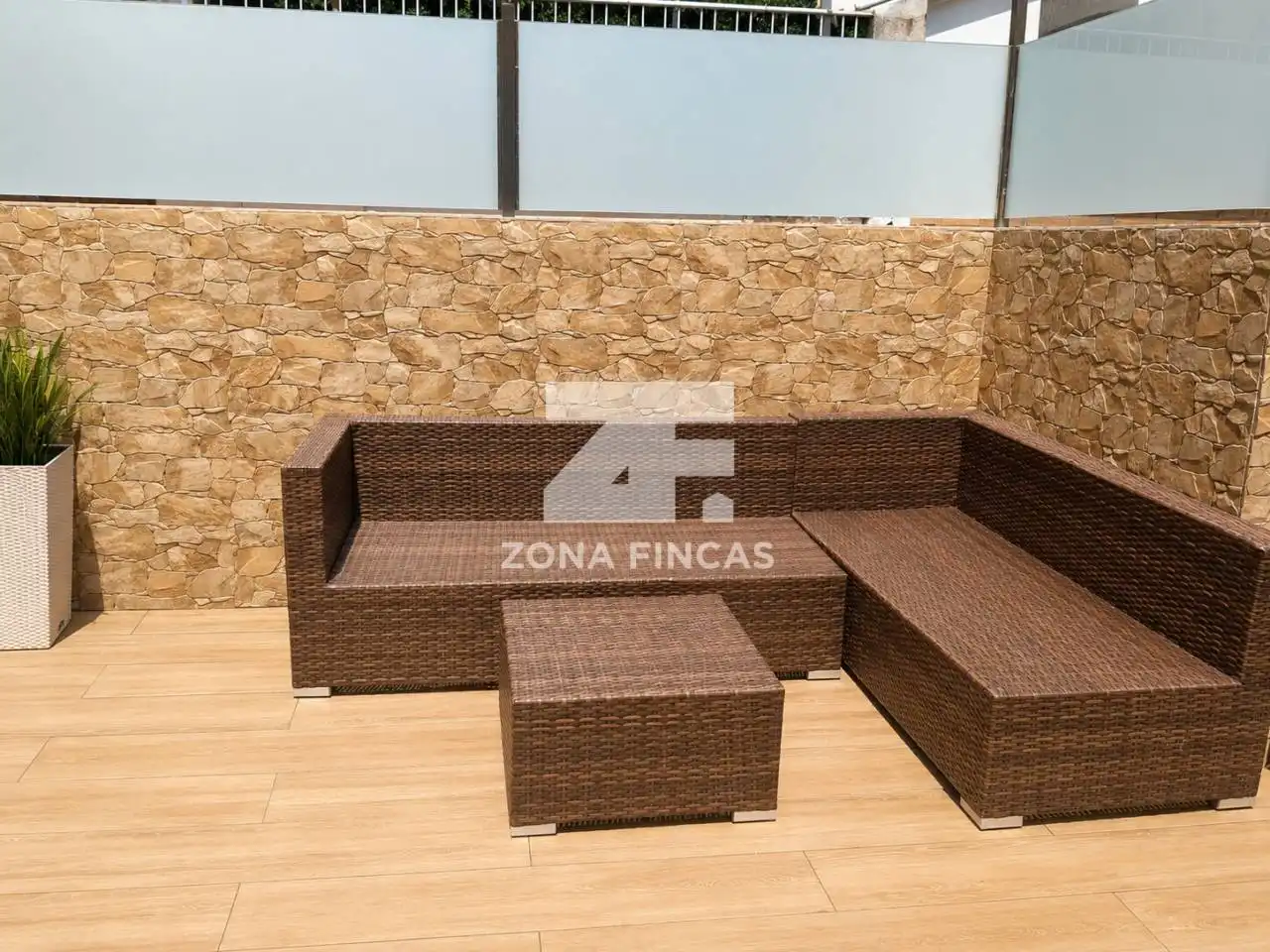 Terrace of Flat for sale in Badalona  with Heating, Parquet flooring and Terrace