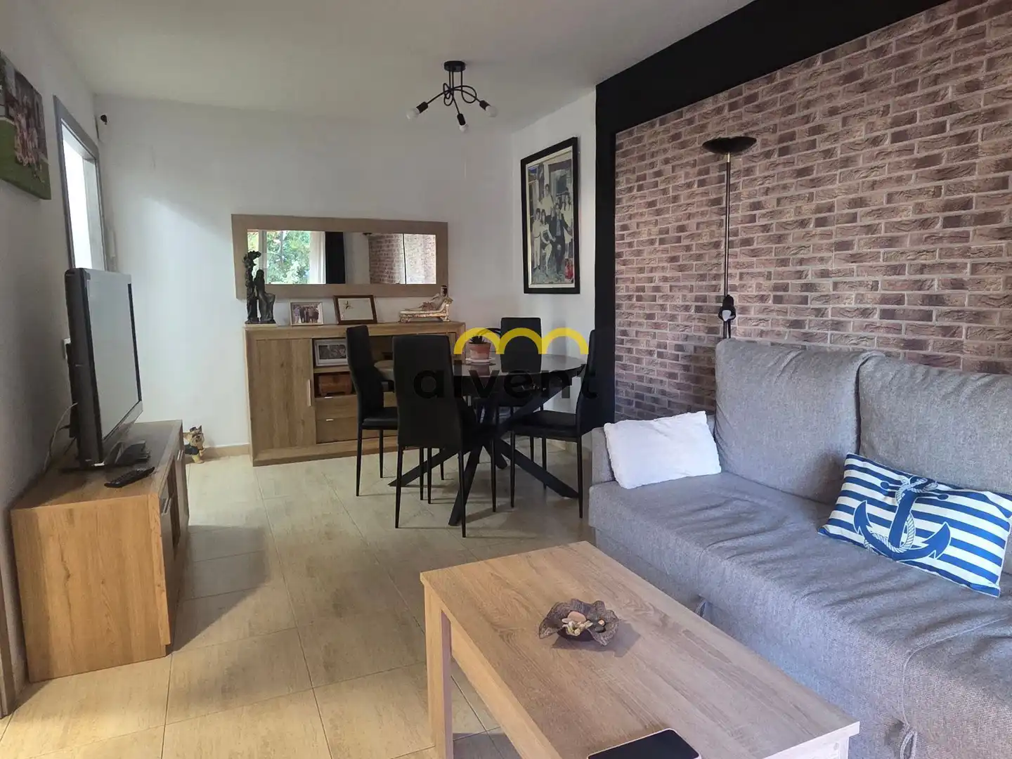 Sala de estar de Piso en venta en Lloret de Mar con Aire acondicionado, Calefacción y Terraza