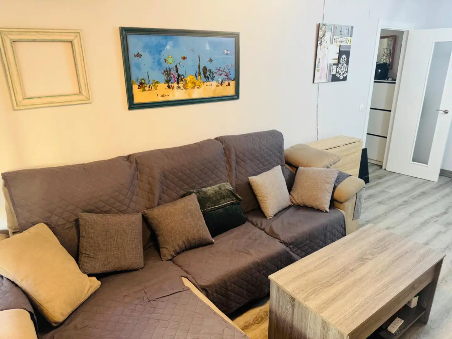 Sala de estar de Piso en venta en Sevilla con Aire acondicionado, Calefacción y Terraza