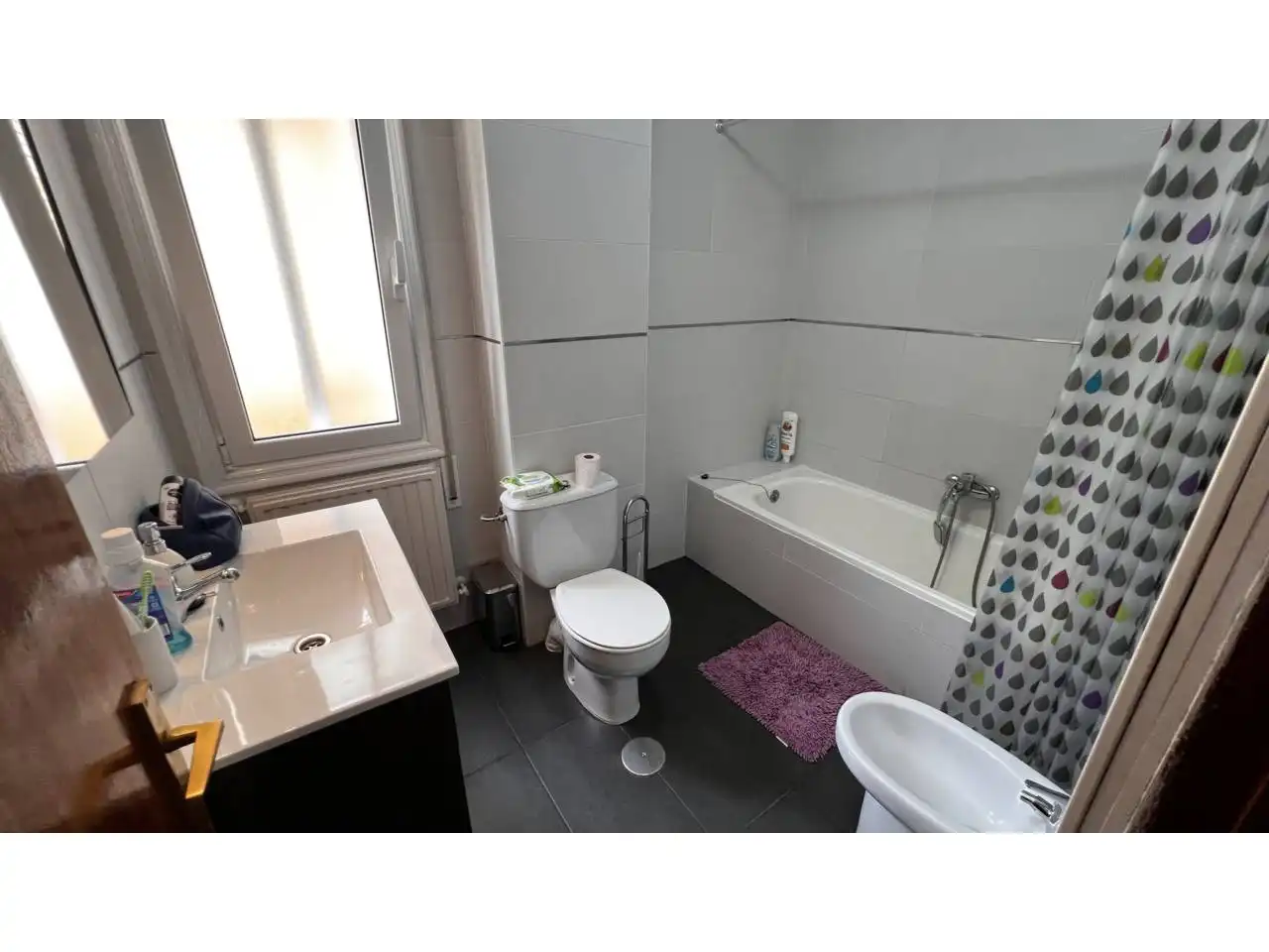 Bathroom of Flat for sale in Espinosa de los Monteros  with Heating, Terrace and Furnished