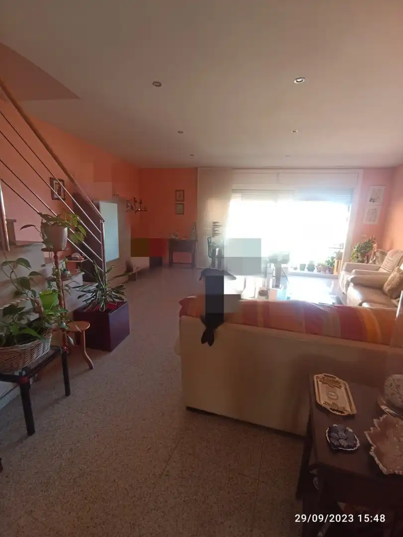 Living room of Houses for sale in Berga  with Private garden, Parquet flooring and Balcony