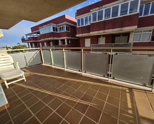 Terrace of Flat for sale in Canet d'En Berenguer  with Air Conditioner, Heating and Private garden