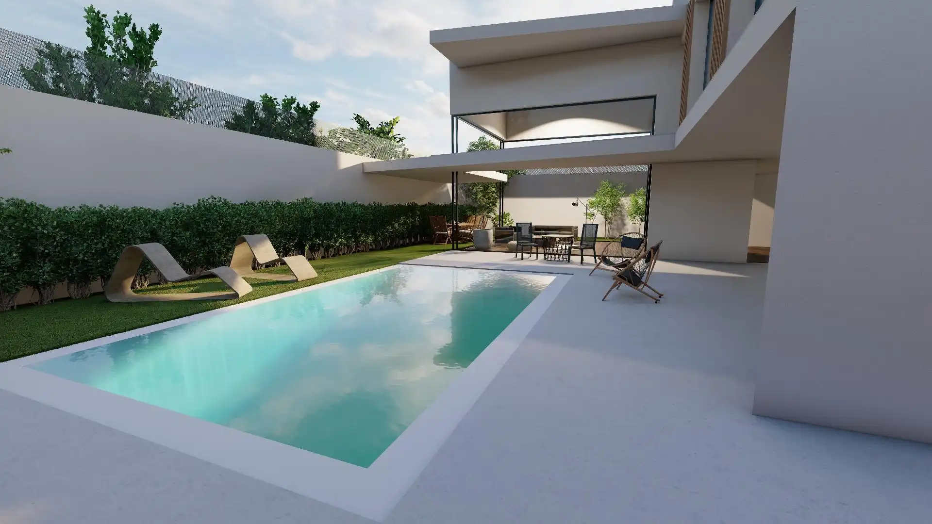 Piscina de Casa o chalet en venta en Fortuna con Aire acondicionado, Calefacción y Jardín privado