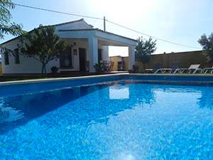 Swimming pool of House or chalet to rent in Conil de la Frontera  with Air Conditioner, Heating and Private garden