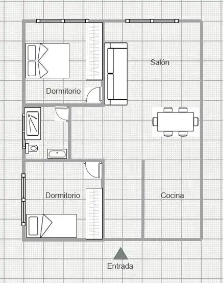 Wohnung zum Verkauf in Cruz de Humilladero