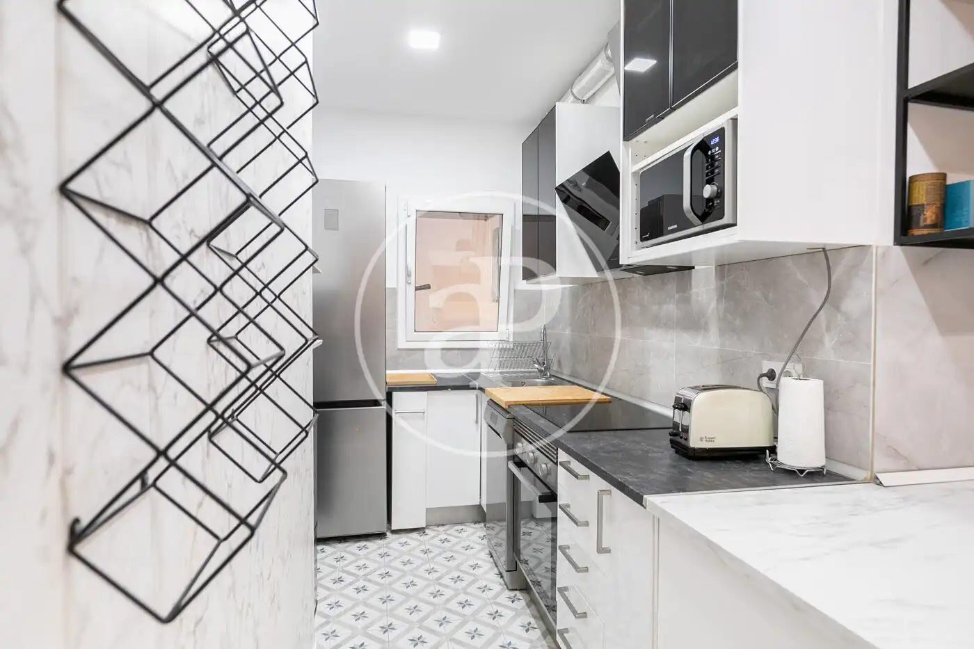 Küche von Wohnung zum Verkauf in Barcelona mit Heizung