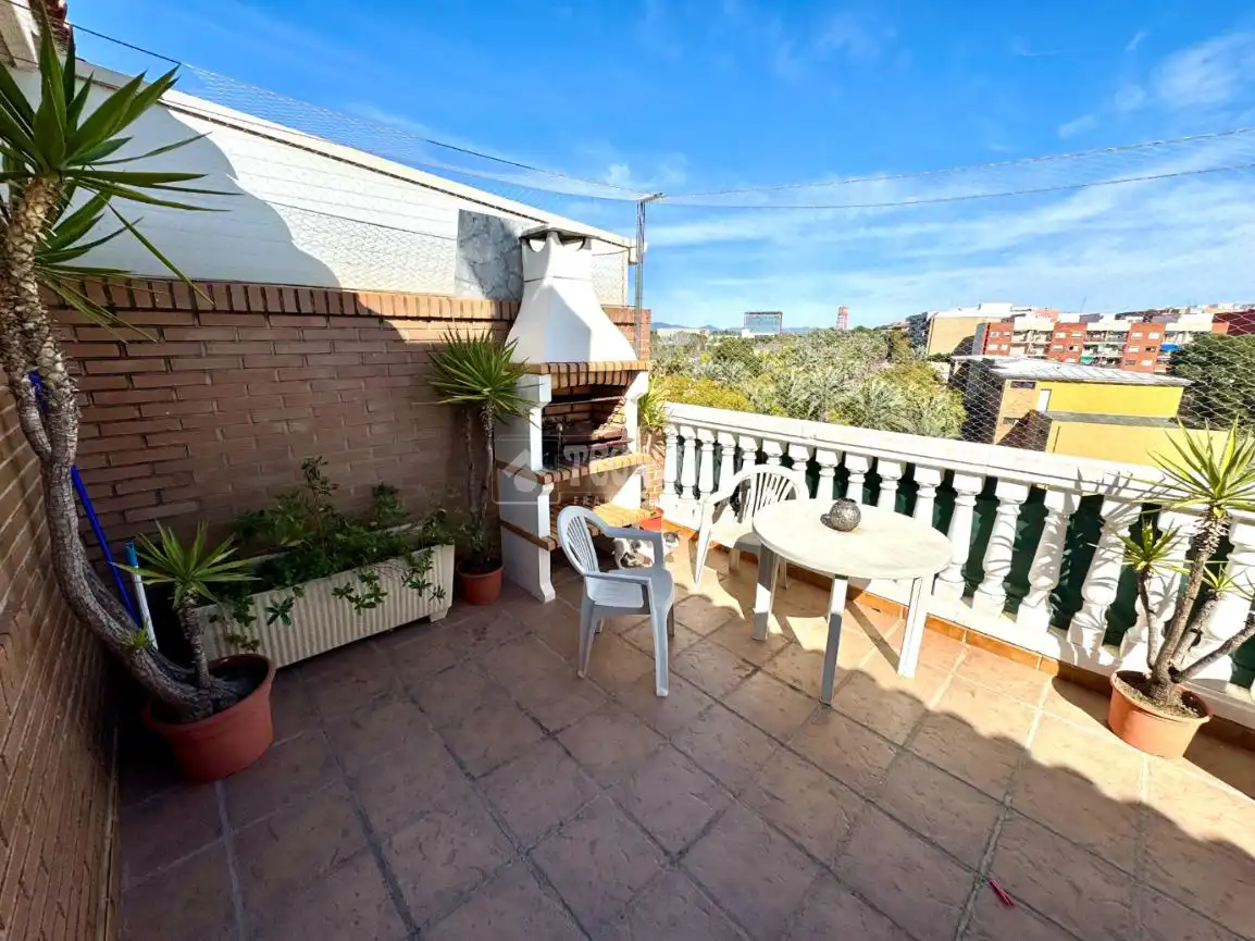 Terrace of Attic for sale in Paterna  with Air Conditioner, Parquet flooring and Terrace