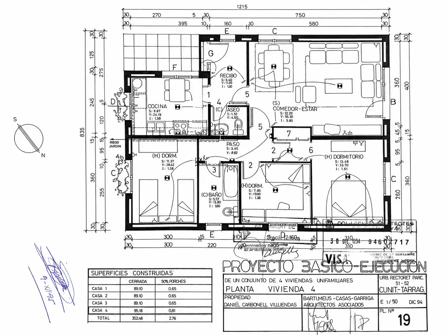 Casa o chalet en venta en Cunit con Aire acondicionado, Calefacción y Jardín privado