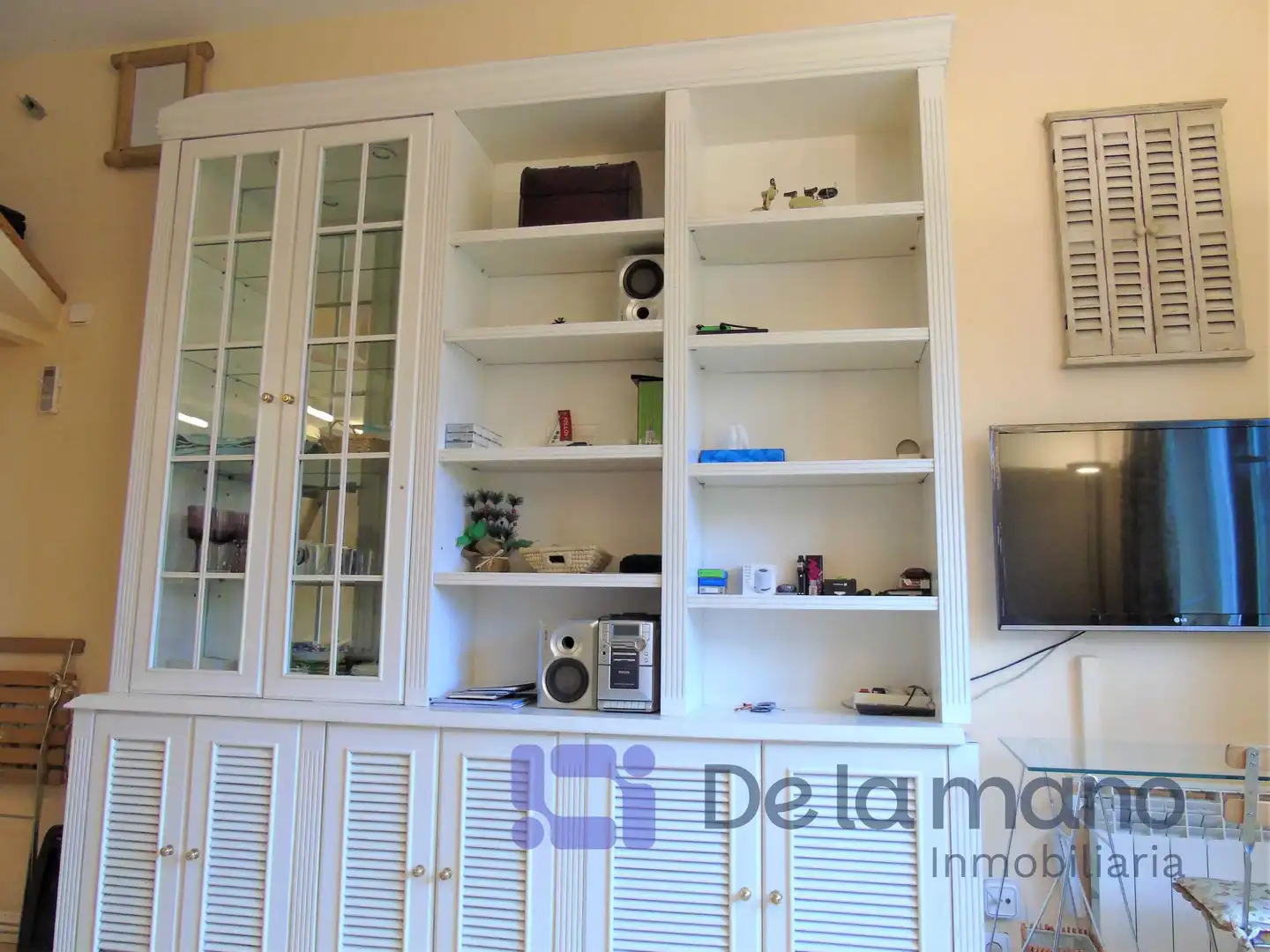 Wohnzimmer von Wohnung zur Miete in Madrid mit Klimaanlage, Heizung und Möbliert