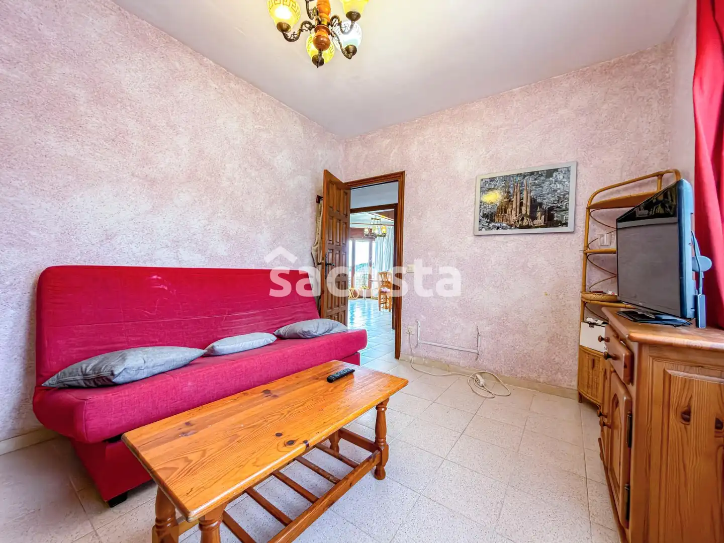 Sala de estar de Casa o chalet en venta en Lloret de Mar con Calefacción, Jardín privado y Trastero