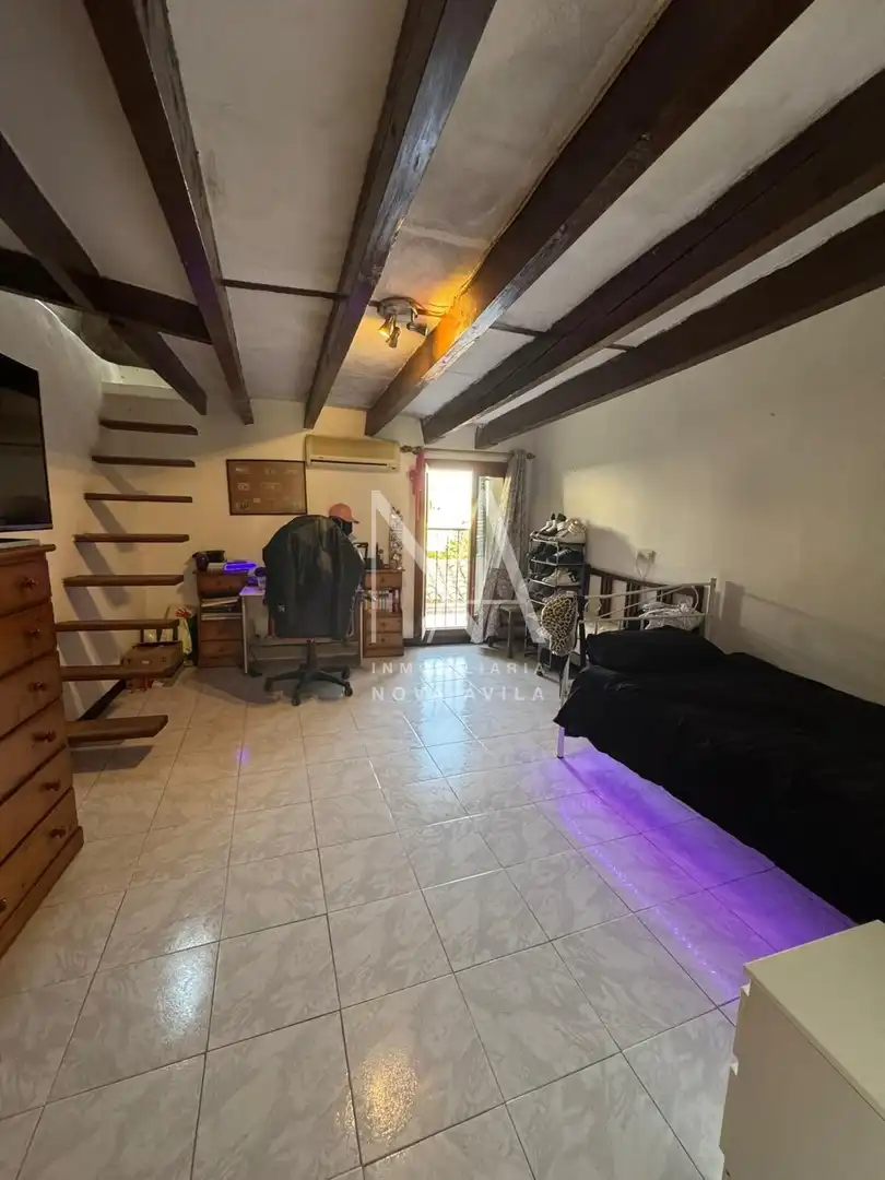 Sala d'estar de Casa adosada en venda en Llucmajor amb Aire condicionat, Terrassa i Traster