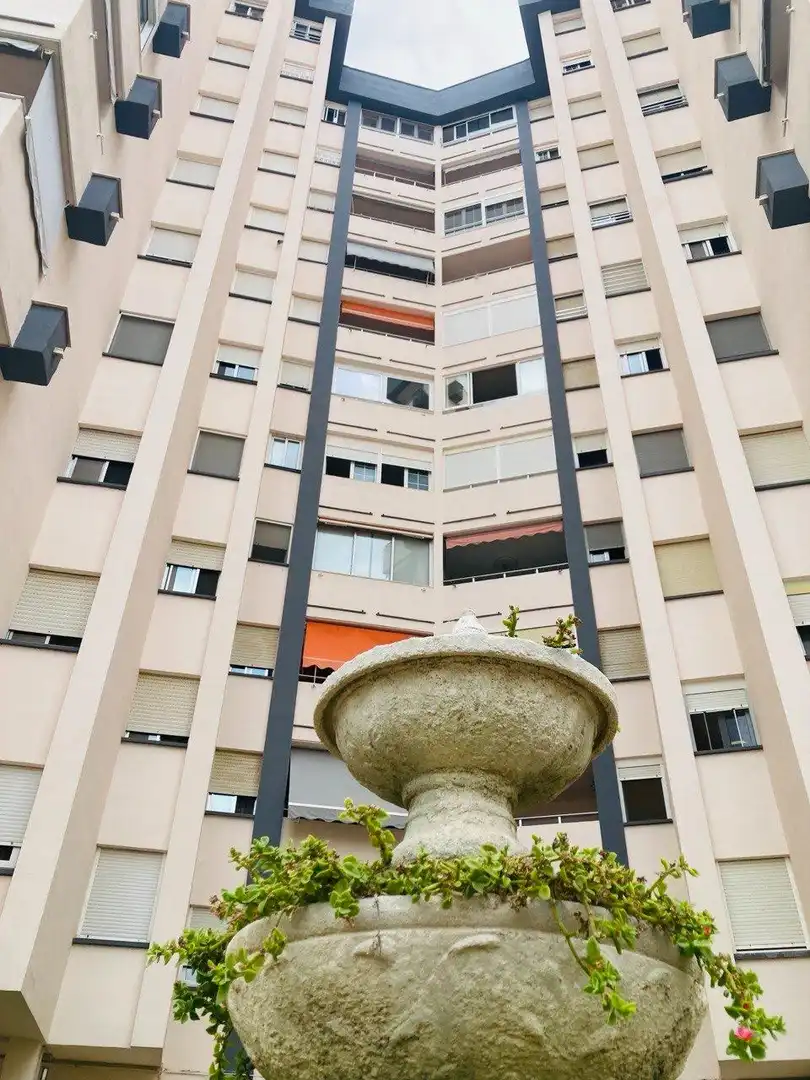 Exterior view of Flat for sale in Sueca  with Air Conditioner, Private garden and Storage room
