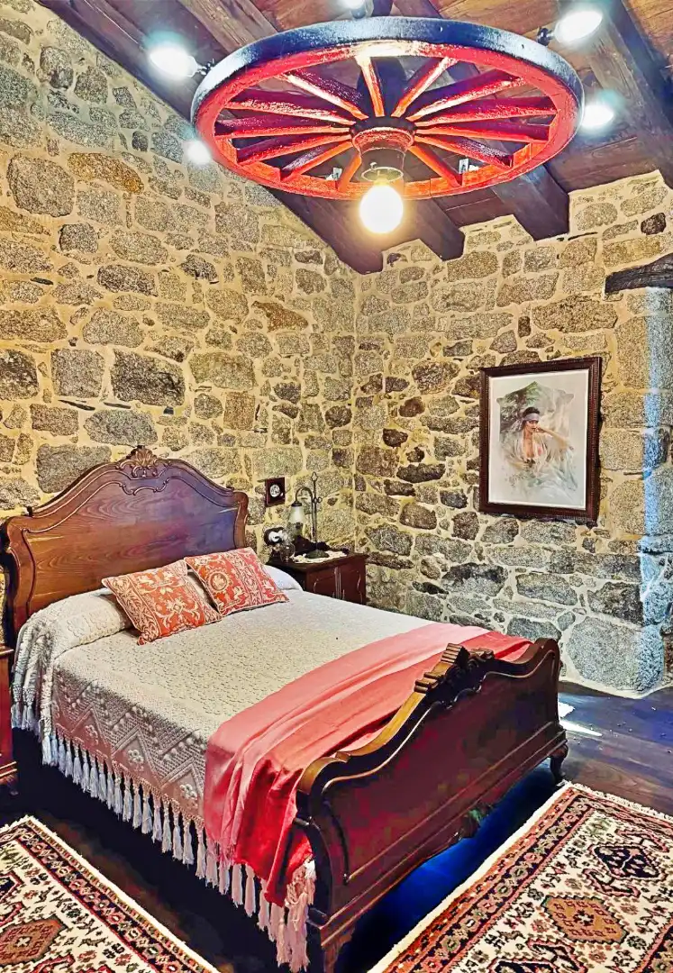 Habitación de Casa o chalet de alquiler en Lugo con Calefacción, Jardín privado y Amueblado