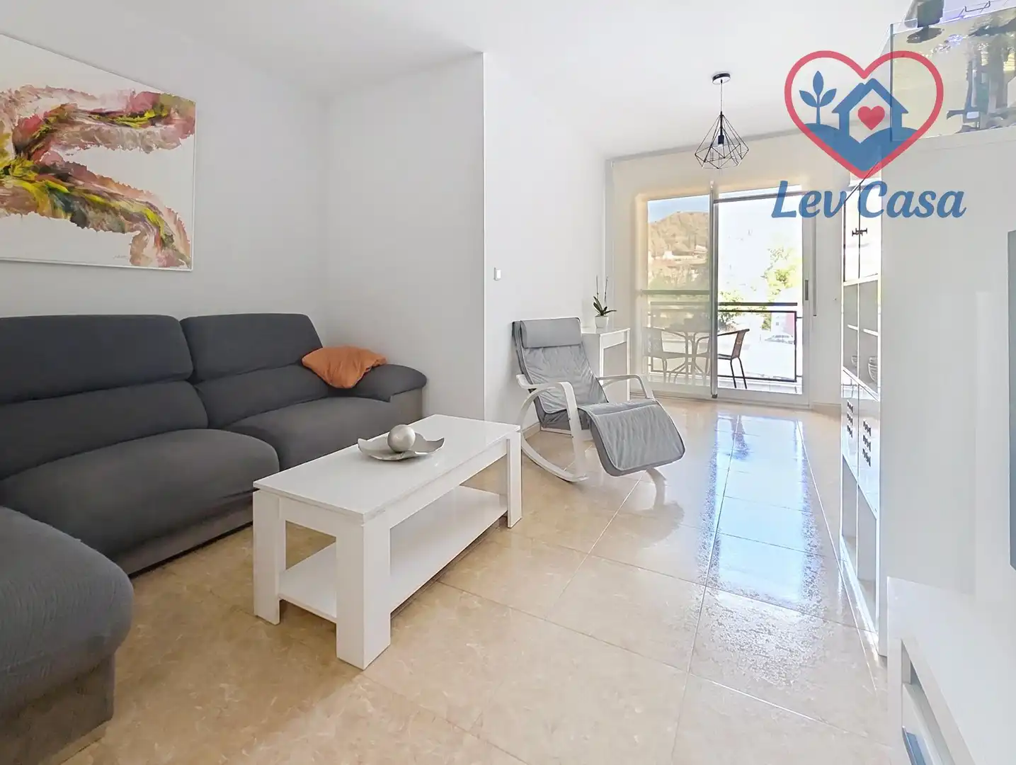 Sala d'estar de Pis en venda en Alhama de Murcia amb Aire condicionat, Calefacció i Balcó
